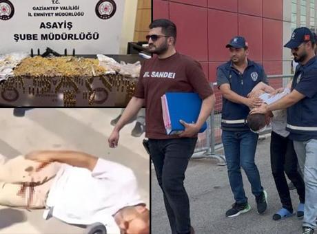 Gaziantep’te 18 kilo altın gasbedilmişti! Şoke eden detay: Her şeyi organize etmiş