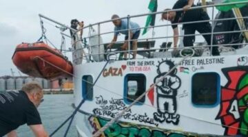 GAZZE HABERLERİ: ÖZGÜRLÜK FİLOSU’NUN YENİ YARDIM GEMİSİ HANDALA İTALYA’DAN YOLA ÇIKTI