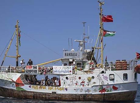 Gazze’ye yardım için yola çıktılar: Handala gemisi kritik noktaya varmak üzere!
