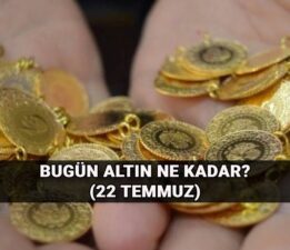 Gram altın kaç TL? 22 Temmuz son dakika altın fiyatları: Bugün altında son durum nedir?