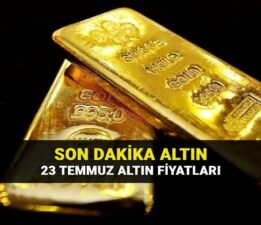 Güncel ve canlı altın fiyatları 23 Temmuz: Altın kaç TL oldu? Gram ve çeyrek altın ne kadar?