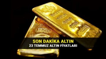 Güncel ve canlı altın fiyatları 23 Temmuz: Altın kaç TL oldu? Gram ve çeyrek altın ne kadar?