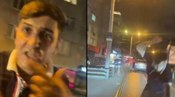Güngören’de yol verme kavgası: Sürücü camı yumruklayarak parçaladı