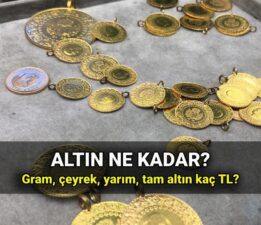 Hafta sonu altın fiyatları 13 Temmuz: Gram altın kaç TL oldu? Altın fiyatında son durum