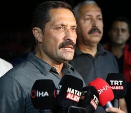 Hatay Valisi Masatlı: 9 yaylada 1870 vatandaş tahliye edildi