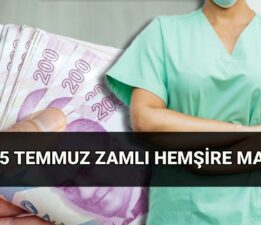 Hemşire maaşı Temmuz zammı 2025: Hemşire maaş zammı ne kadar oldu? Hemşirelere yüzde kaç zam yapıldı?