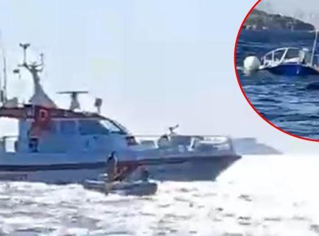 Heybeliada açıklarında feci kaza! Motoryat tekneye çarptı: 7 kişi kurtarıldı