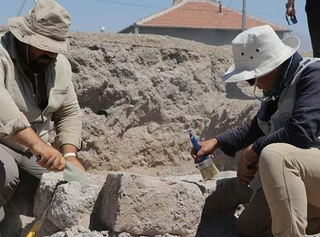 İç Anadolu’nun en büyük mozaik kazı çalışmasında heyecanlandıran gelişme