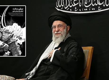 İran dini lideri Hamaney’den ABD’ye gözdağı, Trump’lı heykele tokat!