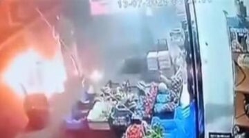 İstanbul Küçükçekmece’de markete molotoflu saldırı düzenlendi