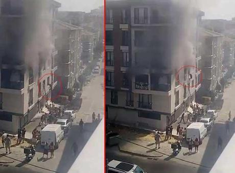 İstanbul’da yangın paniği! 2 kişi pencereden atladı; 1’i ağır 3 yaralı