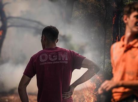 İzmir’de cansiperane mücadele: 6 gündür yangınlardayız, hiç uyku yok