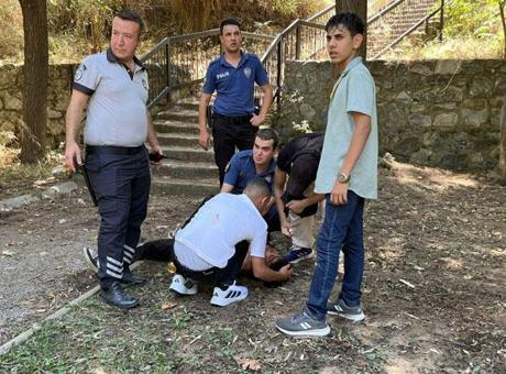 Kar maskeli saldırgan dehşet saçtı! 16 yaşındaki çocuk başından yaralandı