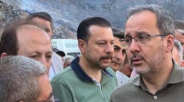 Kasapoğlu, yangın bölgesinde incelemelerde bulundu