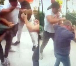 Kız arkadaşına hatalı park uyarısı yapan esnafı yumruklayarak hastanelik etti