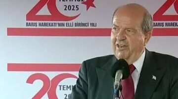 KKTC Cumhurbaşkanı Tatar’dan önemli açıklamalar! Türkiye ile yürümeyi sürdüreceğiz