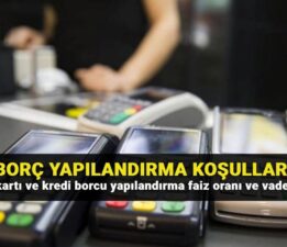 Kredi ve kart borcu yapılandırma şartları ve vade sayısı: BDDK kredi kartı ve ihtiyaç kredisi yapılandırma ne zaman, nasıl yapılır?