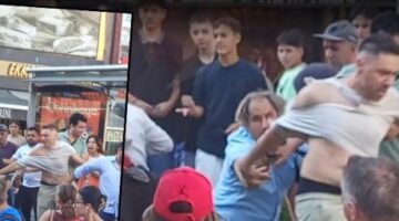 Küçükçekmece’de İETT otobüsünde kavga! Yumruklar havada uçuştu
