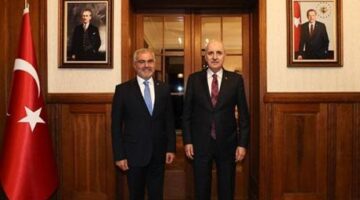 Kurtulmuş, Cenevre’de BM Daimi Temsilciliğini ziyaret etti