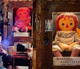 LANETLİ BEBEK ANNABELLE İLE KARŞILAŞTI: ‘KARA ENERJİSİ TURU’ ÖLÜMLE BİTTİ!