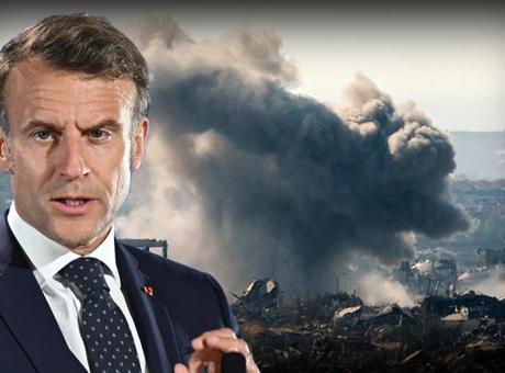 Macron: Filistin devletini tanımak için seslerimizi birleştirmemiz gerek