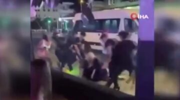 Marmaris’te turistleri pencereden atlayıp yerde tekmelediler