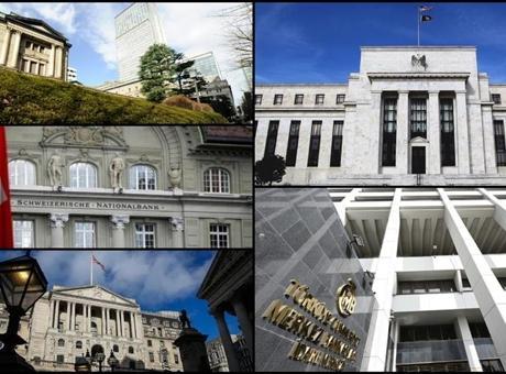 Merkez bankaları yılın ilk yarısında parasal gevşemeyi hızlandırdı