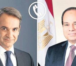 Miçotakis, Sisi’yle Libya’yı görüştü