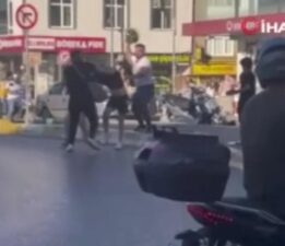Motosikletli kadınları darbeden şüpheliler yakalandı