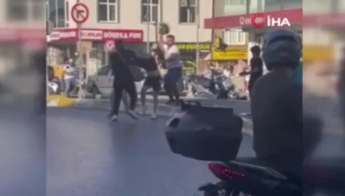Motosikletli kadınları darbeden şüpheliler yakalandı