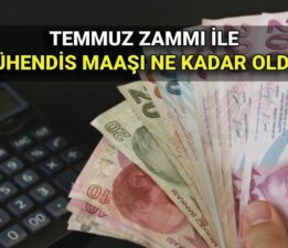 Mühendis maaşları Temmuz’da ne kadar oldu? 2025 mühendis maaş zammı yüzde kaç? Güncel mühendis maaşı