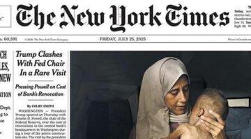 NEW YORK TIMES’IN GAZZE KAPAĞI İSRAİL’İ ÇILDIRTTI: ‘KANLI İFTİRA YAYIYORLAR’
