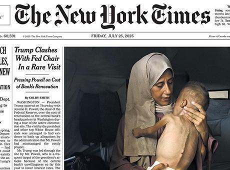 NEW YORK TIMES’IN GAZZE KAPAĞI İSRAİL’İ ÇILDIRTTI: ‘KANLI İFTİRA YAYIYORLAR’