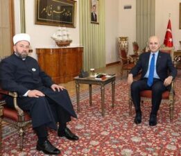 Numan Kurtulmuş, Karadağ İslam Birliği Başkanı Fejzic’i kabul etti