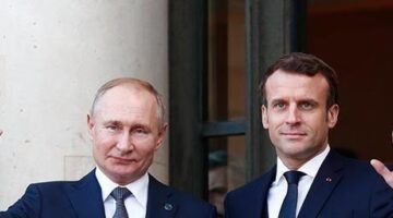 Putin ve Macron 3 yıl sonra görüştü