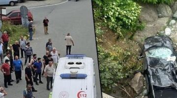 Rize’de feci kaza! İki otomobil çarpıştı: 1 ölü, 8 yaralı