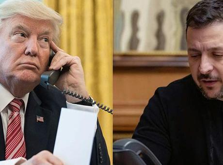 Rusya’nın Ukrayna’ya İHA’lı saldırısının ardından Trump ile Zelenskiy telefonda görüştü!