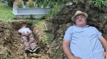 Rüyasında gördü her şey değişti! Kendi mezarını ziyaret ediyor