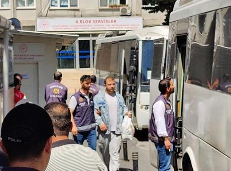 Saraçhane’de gözaltına alınan şüphelilerden 15’i tutuklama talebiyle hakimliğe sevk edildi