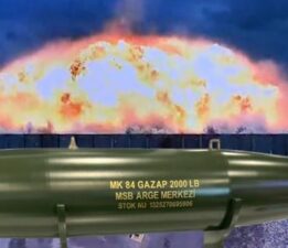 SAVUNMA SANAYİ HABERLERİ: GAZAP ilk kez görüntülendi! İsrail ve Batı endişeli: ‘Atom bombası gibi’