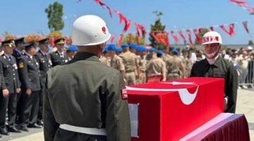 Şehit er Semih Erdoğan, memleketi Giresun’da son yolcuğuna uğurlandı