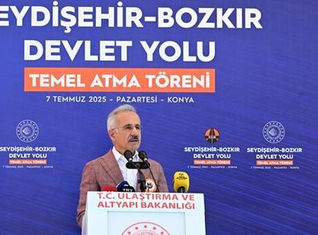 Seydişehir-Bozkır Devlet Yolu’nun temeli atıldı! Seyahat süresi 10 dakika kısalacak