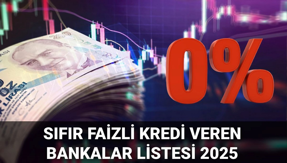 Sıfır faizli kredi kampanyaları Temmuz 2025: Hangi banka, ne kadar faizsiz kredi veriyor? 90 bin TL faizsiz kredi fırsatı