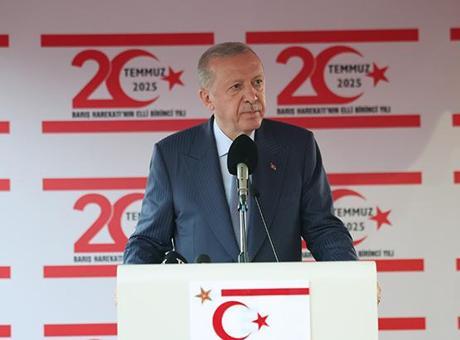 Son dakika haberi: Erdoğan ‘İki devletli çözümden yanayız, uluslararası toplum KKTC’yi tanımalı’