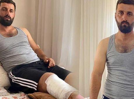 Tarlada dehşet dakikaları! ‘Ayı dişlerini bacağıma geçirdi’