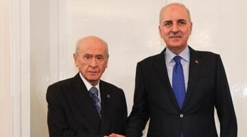 TBMM Başkanı Kurtulmuş, Bahçeli’yi ziyaret etti