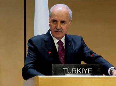 TBMM Başkanı Numan Kurtulmuş Cenevre’de konuştu! ‘Gazze’de can kaybı 60 bini aştı’