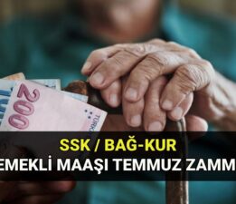 Temmuz emekli maaş zam oranı 2025: SSK/Bağkur/Emekli Sandığı en düşük emekli maaşı ne kadar oldu? 4A-4B-4C zamlı emekli maaşı güncel tutarlar