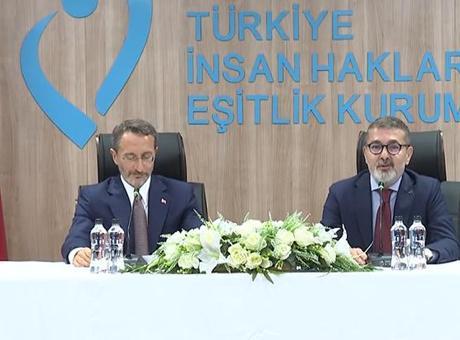 TİHEK Başkanı Fahrettin Altun, görevi Muharrem Kılıç’tan devraldı