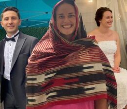 Trabzon’a Amerikalı gelin! Emily fındık topladı, horon oynadı
